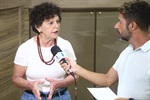 Programa Primeiro Tempo exibiu entrevista com a vereadora nesta segunda-feira