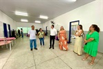 Vereador Paraná visita Escola Municipal Enedina Lourenço Vieira, no Planalto