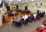 Profissionais de sete municípios acompanharam discussões no salão nobre
