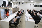 Visita aconteceu na manhã desta quinta-feira (6)