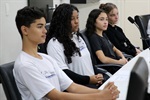 Visita aconteceu na manhã desta quinta-feira (6)