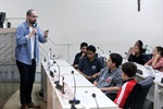 Visita aconteceu na manhã desta quinta-feira (6)