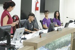 Estudantes da 'Juracy Neves de Mello Ferracciu' visitam a Câmara