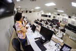 Alunos do 3º ano do Ensino Médio da Escola Estadual "Professor Juracy Neves de Mello Ferracciu"