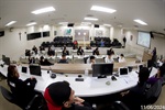 Alunos do 3º ano do Ensino Médio da Escola Estadual "Professor Juracy Neves de Mello Ferracciu"