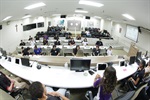 Alunos do 9º ano do Ensino Fundamental da Escola Estadual "Professor Juracy Neves de Mello Ferracciu"
