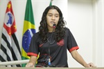 Alunos do 9º ano do Ensino Fundamental da Escola Estadual "Professor Juracy Neves de Mello Ferracciu"