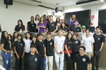 Alunos do 9º ano do Ensino Fundamental da Escola Estadual "Professor Juracy Neves de Mello Ferracciu"