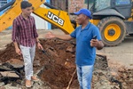 Moradores da rua enfrentaram problemas com a falta d´água