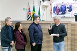 Da esquerda para a direita: Antonio Sérgio e Elizabete Piazza, Alberto Piazza Neto e Marco Bicheiro 
