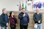 Da esquerda para a direita: Antonio Sérgio e Elizabete Piazza, Alberto Piazza Neto e Marco Bicheiro 
