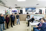 Entrega da moção de aplausos aconteceu no Plenário "Francisco Antonio Coelho" durante a 36ª Reunião Ordinária da Câmara Municipal de Piracicaba, realizada na noite desta segunda-feira (23)