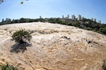 Cheia do Rio Piracicaba foi registrada por Davi Negri em 2011