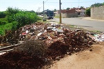 Área verde entre as ruas Jorge Calile e das Oliveiras requer limpeza