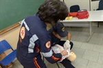 Profissionais do pelotão passaram por treinamento do Samu