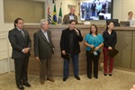 Responsáveis por iniciativa estiveram na Câmara para receber homenagem