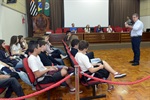 Estudantes do Colégio São Dimas participam do Conheça o Legislativo