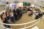 Em nome da equipe, a técnica Helena Macchi agradeceu a homenagem concedida pela Câmara