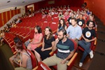 Sala vermelha do Teatro da Unimep recebeu a solenidade, nesta quarta-feira