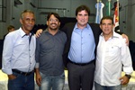 Da esquerda à direita: João Manoel dos Santos, Chico Almeida, Pedro Marcelo e José Antônio Fernandes Paiva