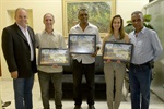 Homenageado esteve no plenário da Câmara na 16ª reunião ordinária
