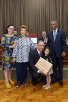 Entrega de título de Cidadão Piracicabano ao professor Clovis de Castro 