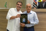 Parlamentar destacou dedicação de atleta durante homenagem