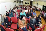 Elaine promoveu dinâmicas em grupo com os participantes