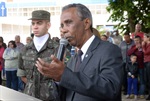 Solenidade em homenagem a ex-combatentes de 32 - vereador João Manoel dos Santos 