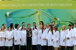 Cerimônia de inauguração do laboratório de biotecnologia do CTC aconteceu nesta quarta-feira