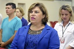 Palestrante Elaine Curiacos ministra palestra na Câmara