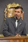 Vereador Pedro Kawai (PSDB), autor da solenidade