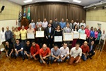 Solenidade dos 35 anos do grupo Calhas Pizzinatto
