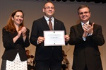 Maestro Jonson na cerimônia de diplomação dos vereadores, em 15.dez.2016