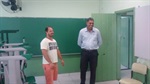 Paulo Campos esteve na escola ‘Francisco Mariano da Costa’