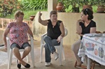 Moradores e Kawai se reuniram com consultora da Vivo nesta quarta-feira