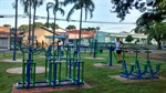 Comunidade da Vila Rezende treina nos novos equipamentos