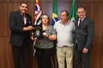 Maria de Paula Ribeiro recebeu voto de congratulações
