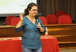 Elizabeth Nunes palestrou sobre o lixo e reclicagem