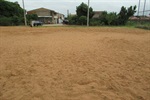 Campo de areia do final da rua Elisa Moura da Silva: comunidade satisfeita