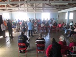 Reunião no centro comunitário do bairro Anhumas 