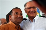 Paraná com o governador de São Paulo, Geraldo Alckmin