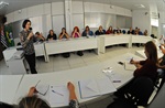 Um público de 35 pessoas participou de aula do curso "Promovendo a inclusão e o empoderamento feminino", na Câmara