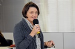 A vereadora Nancy Thame recebeu os participantes e apresentou a proposta do projeto "Promovendo a Inclusão e o Empoderamento Feminino"