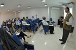 Encontro com Osmar Ventris aconteceu na manhã desta segunda-feira