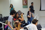 Estudantes realizam atividades de fotojornalismo na Câmara