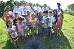 Plantio ecológico envolveu professores e alunos da "Oracy da Silva"