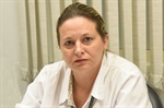 A assessora Renata Bessi, que representou o vereador Ronaldo Moschini (PPS)