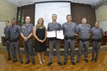 André Nery de Souza, do setor de motomecanização do Estado maior, foi escolhido como policial militar destaque do mês de novembro.