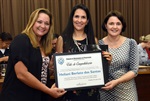 Solenidade pelo Dia Internacional da Mulher foi organizada pelas vereadoras Coronel Adriana e Nancy Thame